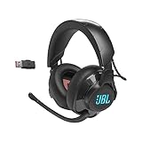 JBL Quantum 610 Over-Ear Gaming Kopfhörer – Wireless 2,4 GHz und 3,5 mm...