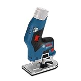 Bosch Professional 12V System Akku Kantenfräse GKF 12V-8 (Fräskopf-Schaft: 8...