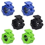 NEUSID 6 Stück Hantelverschlüsse 30mm Hantel Hantelstangen Verschluss...