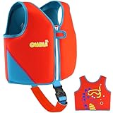 OSHYLE Kinder Schwimmweste - Jungen Mädchen Neopren Schwimmen Jacke Kleinkind...