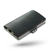 I-CLIP Original Slim Wallet - Leder Geldbörse mit Geldklammer - Schwarzes...