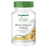 Fairvital | Bienen Propolis 1000mg - Natürliches Bienenharz Extrakt - Mit 3%...