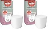 Bolsius - CleanLight Refill - Nachfüllbare Duftkerze - Gardenia & Feige - Nur...