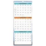 Wandkalender 2021, 3-Monats-Anzeige, vertikaler Kalender, Planer 2021, groß,...