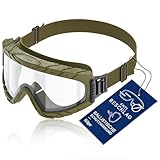 Dräger X-pect 4900 | Antibeschlag- und Staubschutzbrille | für Baustelle,...