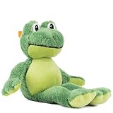 Schaffer 5481 Plüsch Frosch Charles, grün, 25 cm