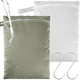 Bomtop 2 Stück Wetbag, Nassbeutel, Wäschebeutel Reise, Wasserdichte Tasche,...
