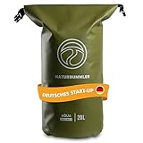 NATURBUMMLER ® Dry Bag - 10/20L [100% wasserdicht & mit Schultergurt] perfekt...
