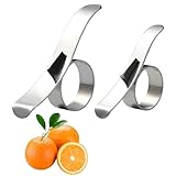 YUEMING 2 Stück Orangenschäler, Orange Citrus Peeling Tool, Kreativschäler...