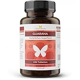 180 Guarana Tabletten, Paullinia cupana, hochdosiert (180 Tabletten)