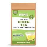 HANDPICK, Grüner Tee (25 Teebeutel) Glutenfrei, Nicht-GVO, Reiner Grüntee -...
