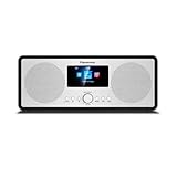 Panasonic RF-D40EGK-K Internet- & DAB+/FM-Radio mit Bluetooth, 6 Watt, 7,5 cm...