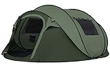 Camping Zelt, Pop Up Zelt 4-5 Personen, Automatisches Aufstellzelt in 3...