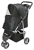 TRIXIE Buggy für Hunde, 47 × 100 × 80 CM, 4,6 kg - extra leicht, schwarz, bis...