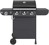 Gasgrill 'COLUMBUS' von El Fuego® 3 + 1 Brenner Grill Smoker Grillwagen BBQ,...