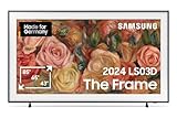 Samsung QLED 4K Fernseher The Frame 65 Zoll, Samsung TV mit mattem Display und...