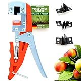 GARTENPAUL Premium Veredlungsschere mit 4 Messer, Omega V W Okulation,...