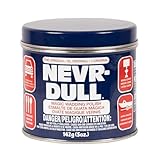 NEVR DULL Polierwatte für Chrom, Alu, Messing und andere Metalle 142 g