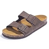 FITORY Herren-Sandalen mit Fußgewölbeunterstützung, verstellbaren...