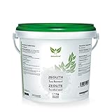 NaturaForte Zeolith Pulver 1 kg - Klinoptilolith 92%, Vulkanerde extra fein...