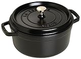 STAUB La Cocotte 26cm rund, Gusseisen - schwarz