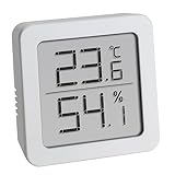 TFA Dostmann Digitales Thermo-Hygrometer, 30.5051.02, zum Aufstellen oder...