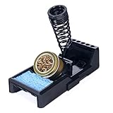 YIHUA X-4 Premium Lötkolbenhalter mit Messingwolle, Reinigungsschwamm und...