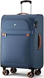 ABISTAB Weichschalenkoffer mittelgroß 66x44x28cm - Stoff Koffer Trolley -...