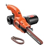 BLACK+DECKER 350W, 13mm Feilenschleifer mit 3 Schleifbändern &...