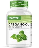 vit4ever Oregano Öl - 120 Kapseln mit 150 mg - Premium: 80% Carvacrol & 10-fach...