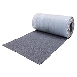 DAPRONA Dachschindeln selbstklebend, Firstabdeckung Grau 5m x 32cm...
