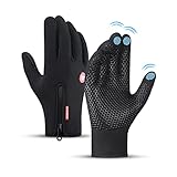 flintronic Fahrradhandschuhe, Wasserdicht Thermohandschuhe, Touchscreen...