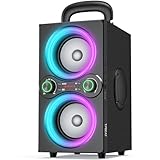 TPBEAT Bluetooth Lautsprecher, 80W Wireless Bluetooth Box Musikbox Groß, Bass...