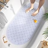 HITSLAM Oval Badewannenmatte rutschfest, 68 x 38 cm Antirutschmatte für...