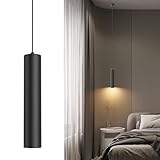 Klighten Pendelleuchte GU10 Zylinder, Hängelampe LED mit Leuchtmittel 5W 472LM,...