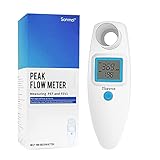 Peak Durchflussmesser für Erwachsene und Kinder, digitales Spirometer für...