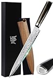 YOUSUNLONG Yanagiba-Messer 245 mm - Japanisches Damaststahl-Sushi- und...