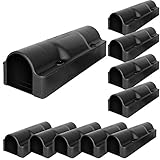 10x Köderstation Ratten Set Köderbox Rohr Garten Mausfalle Mäuse...