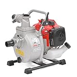 HECHT Benzin-Schmutzwasser-Pumpe 343 Motorpumpe für Teich Garten oder Haus (2...