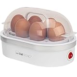 Clatronic® Eierkocher 6 Eier | mit akkustischem Signal (Summer) | inkl....