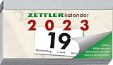 Tagesabreißkalender Q 2023 - 10,9x5,9 cm - 1 Tag auf 1 Seite - mit Sodokus,...