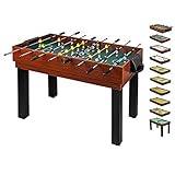 shelfmade Multifunktionaler Spieltisch, Tischfußball für Kinder, Holz,...