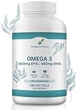 Omega 3 2000 mg ProNatural Pharma | 240 Kapseln | Hohe Konzentration von 660 mg...