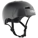 TSG Helm Skate BMX Colors Halbschalenhelm, Injected Black, L/XL