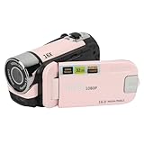 ASHATA D90 Videokamera Camcorder, 1080P 16 MP Digitalkamera Recorder, 2,4 Zoll...