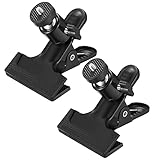 2 Stück Klemmhalter, Kamera Blitz Halterung Set, 360 Grad Kamera Klemme Clips,...