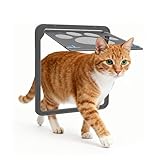 ENJOYING Katzentür für Fliegengitter, Kleine Hundeklappe Fliegengittertür mit...