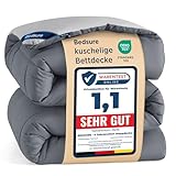 BEDSURE Bettdecke 135x200 Ganzjahresdecke Steppdecke - Bettdecke Ohne Bezug...