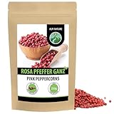 Alpi Nature Rosa Pfeffer 250g, roter Pfeffer ganz, Pfefferkörner rosa,...