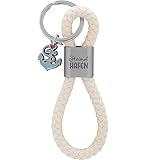 GRUSS & CO Schlüsselanhänger Loop Motiv Hafen | Anhänger bestehend aus einer...